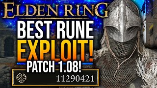 Elden Ring - Best Rune Glitch! PATCH 1.08! 500K Runes in 30s! NEW! Update! Early Game! No AFK Farm!