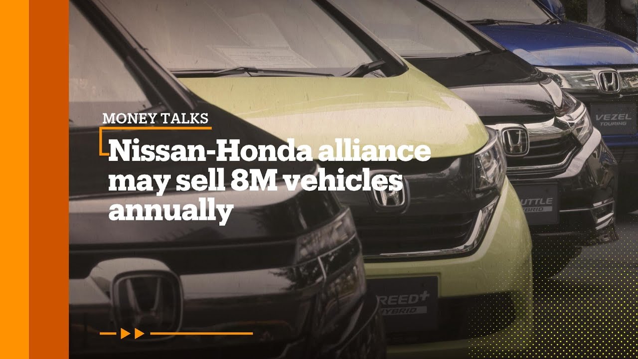 Nissan shares rise 23.7%, Honda dips 3% on merger talk