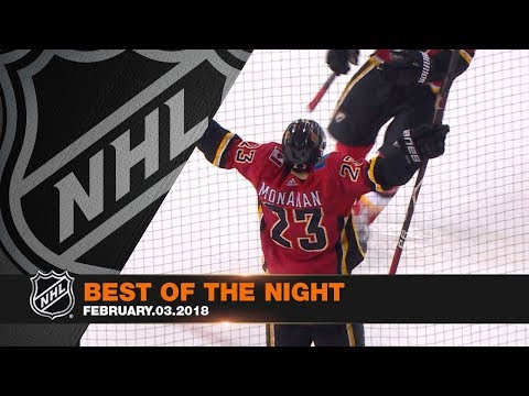 Monahan's OT winner tops the best of the night