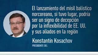 Corea del Norte lanza un misil balístico intercontinental