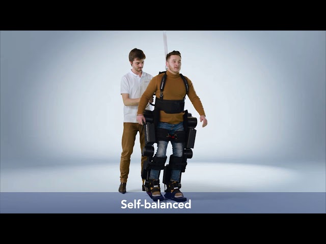 Father builds exoskeleton to help wheelchair-bound son walk