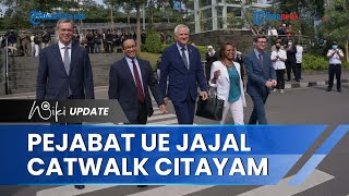 Sosok Pejabat Uni Eropa yang Jajal Arena Catwalk Citayam Fashion Week Bersama Anies Baswedan