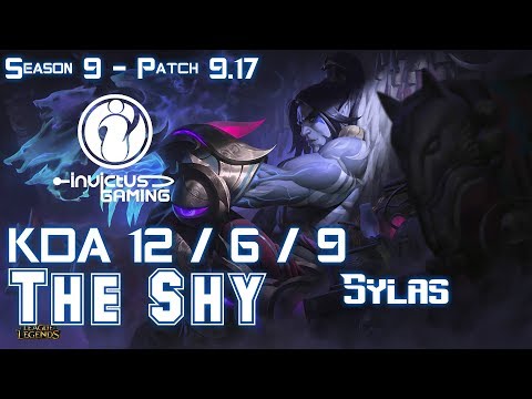 IG The Shy SYLAS vs JARVAN IV Jungle - Patch 9.17 KR Ranked