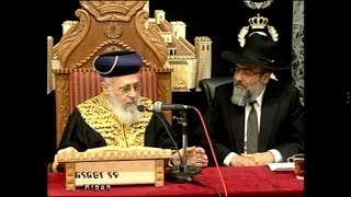 פרשת בהעלותך תשע"ח   מרן הראש"ל הרב יצחק יוסף שליט"א  סאונד מתוקן