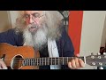 Je chante pour ceux qui ont le blues Eddy Mitchell cover guitare