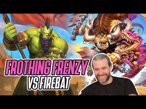 (Hearthstone) Frothing Frenzy Warrior VS Firebat