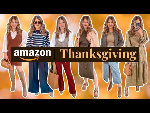 Stuff Yourself in Style: Amazon Thanksgiving Outfit...