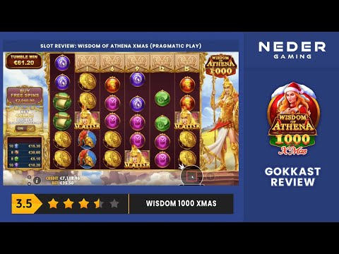Gokkast Review - Wisdom of Athena 1000 Xmas (Pragmatic Play)