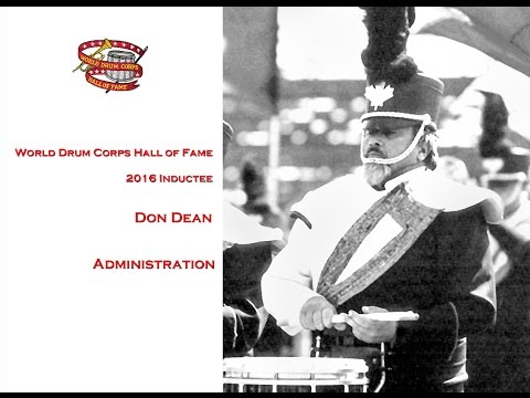 Don Dean - World Drum Corps Hall of Fame 2016 Inductee