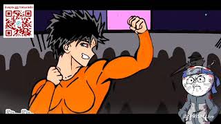 (SURREAAAAL!!!) Animação Estilo DRAGON BALL feito por Inscrito do canal - Feito no Flipaclip - React