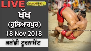 Khakhan (Hoshiarpur) Kabaddi Tournament 18 Nov 2018