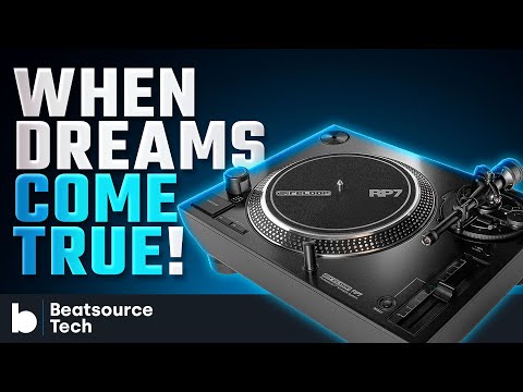 Reloop RP-7 Professional compact 7'' Direct-Drive DJ Turntable image 11