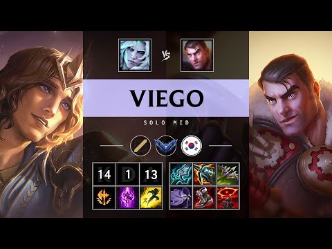 Viego Mid vs Jayce: Legendary - KR Diamond Patch 14.24