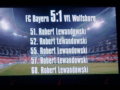 Ongekend: vijf keer Lewandowski in negen minuten