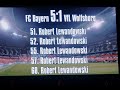 Ongekend: vijf keer Lewandowski in negen minuten