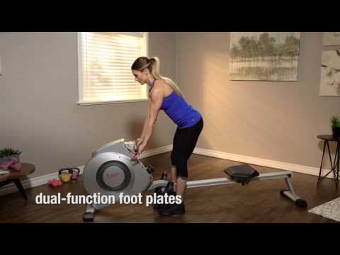 Sunny Health and Fitness SF-RW5612 Dual-Function Rowing Machine - Second Medium