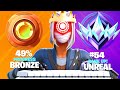 Bronze to UNREAL SOLO Ranked SPEEDRUN (Chapter 5 Fortnite)