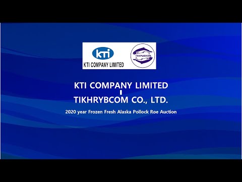 2020.04.08 +10:00 (Kr)  Frozen Fresh Pollack Roe. Auction TIKHRYBCOM CO.,LTD