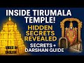 What S Inside Tirupati Temple Hidden Secrets Unknown Places Proper Sequence Of Tirumala Darshan