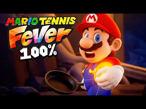 Mario Tennis Fever - Full Game Walkthrough (100%) [2K]