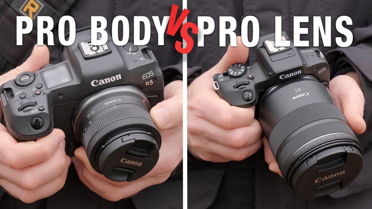 Pro Camera body vs Pro Camera Lens: Which one makes the difference?