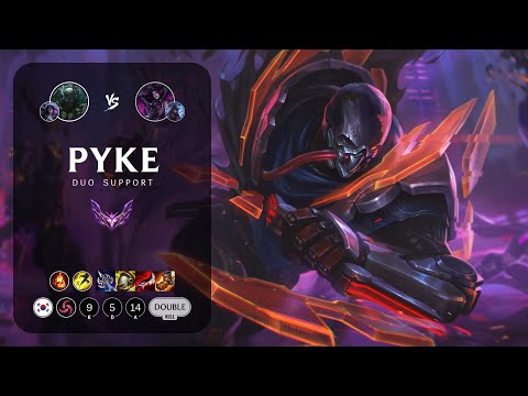 Pyke Support vs Morgana - KR Master Patch 13.19