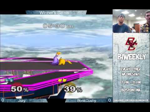 BC Biweekly 5: Winner's Semis - Jury (Peach) vs. BonkCushy (Pikachu)