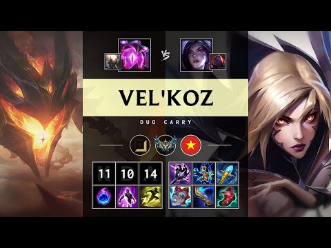 Vel'Koz Carry vs Kai'Sa - VN Challenger Patch 25.18