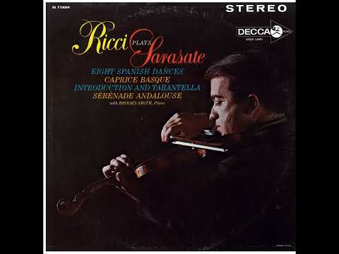Sarasate: Danza Española, No. 1, Malagueña, Op. 21 - Ruggiero Ricci with Brooks Smith