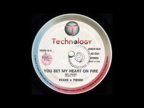 Evans & Fisher ‎– You Set My Heart On Fire (Mix Version) 1987