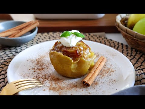 (VERY EASY & QUICK) SPANISH BAKED APPLES: MANZANAS ASADAS (recipe from a Spaniard!)