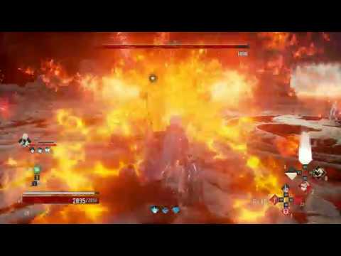 [Code Vein] Dark Mage Vs Skull King NG+6 (Max Difficulty) Firecracker Build Showcase