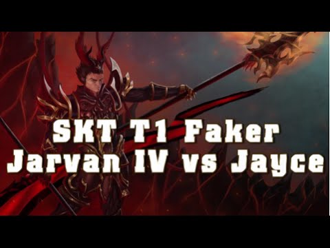 SKT T1 Faker Jarvan IV vs Jayce [SoloQ Highlights]