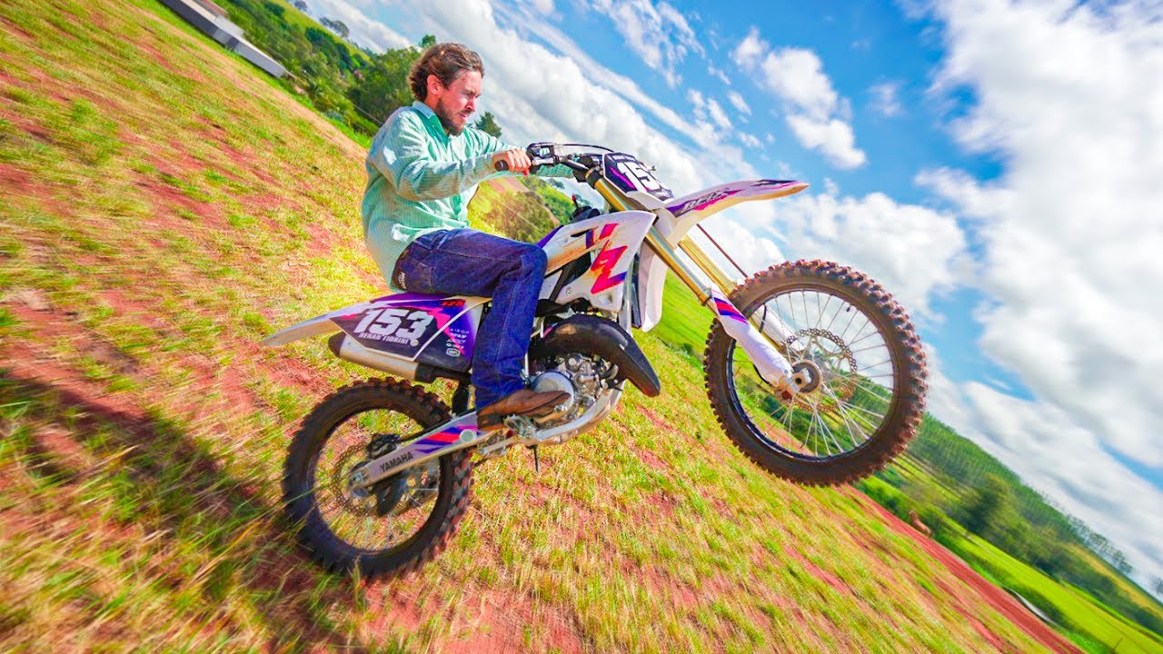 I FINALLY LEARNED HOW TO DO A WHEELIE ON A YZ 125 TWO-STROKE