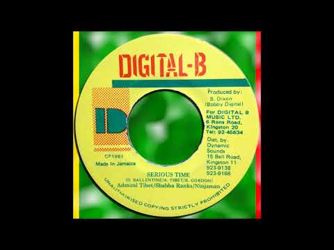 Serious Time Riddim Aka Freedom Blues Riddim (1987-1994) Jammys,Digital B,Volcano,Blue Mountain