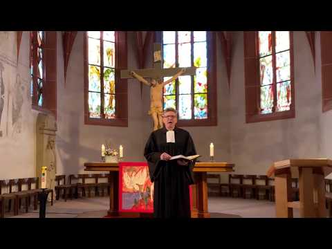 Corona Online Gottesdienst zum Palmsonntag aus der evang. Kirche Karlsruhe-Knielingen | 2020-04-05