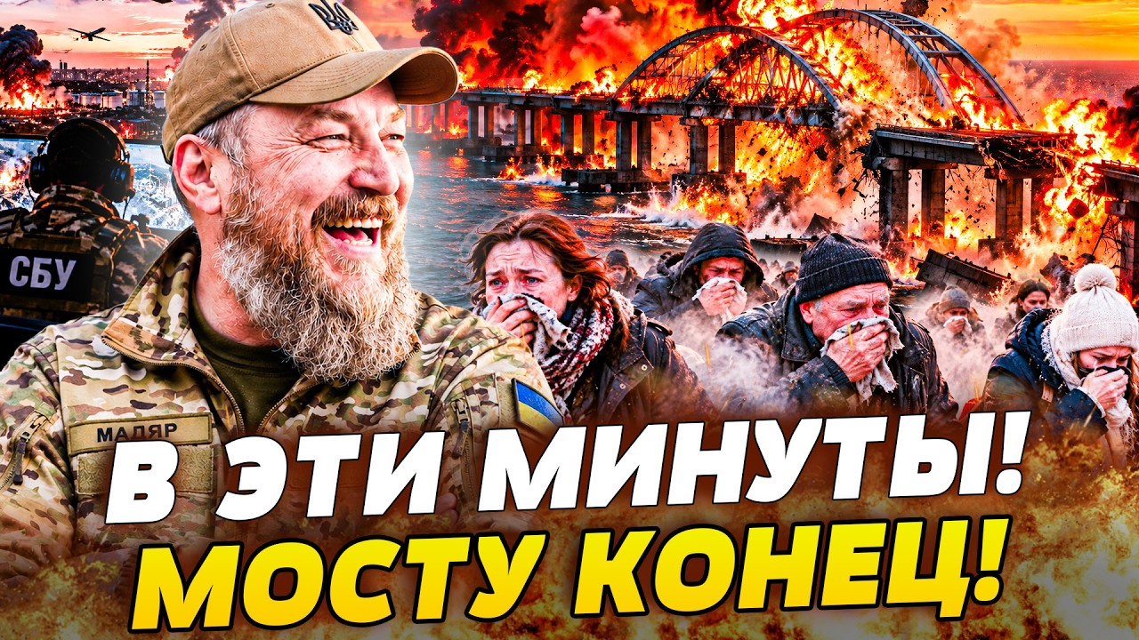 🔥СРОЧНО! КРЫМСКИЙ МОСТ НЕ ВЫДЕРЖАЛ ЭТОГО УДАРА ВСУ! ТАМ ЭКСТРЕННАЯ ЭВАКУАЦИ