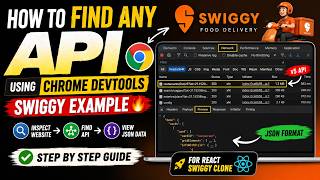 🚀 How to Find Any API Using Chrome DevTools | Swiggy Example