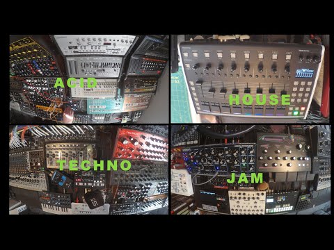 Acid Techno Jam (Abridged Version) - Live Hardware Jam - 2023-03-19
