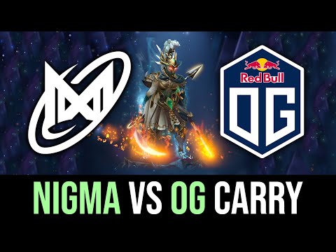 NIGMA vs OG — EPIC Carry Battle