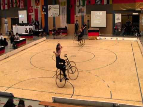 Junioren DM 2012 Vierer Kunstrad VfH Worms 1.MPG