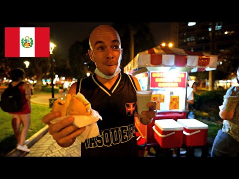 Trying famous PERUVIAN SANDWICHES! ๐ต๐ช (is it good?)