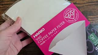 Hario papírové filtry na Drip V60-02 40 ks