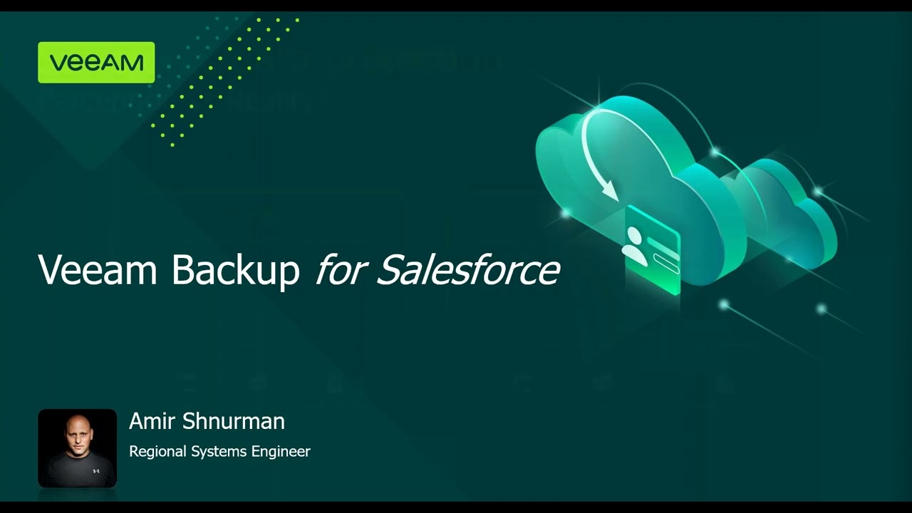 NEW Veeam Backup for Salesforce video