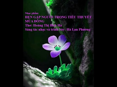 Hẹn gặp người trong tiểu thuyết mùa đông - Hà Lan Phương