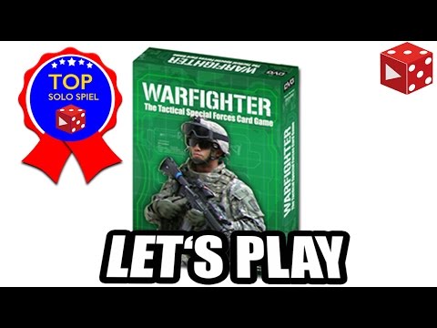 Gameplay: Warfighter: The Tactical Special Forces Card Game (deutsch)
