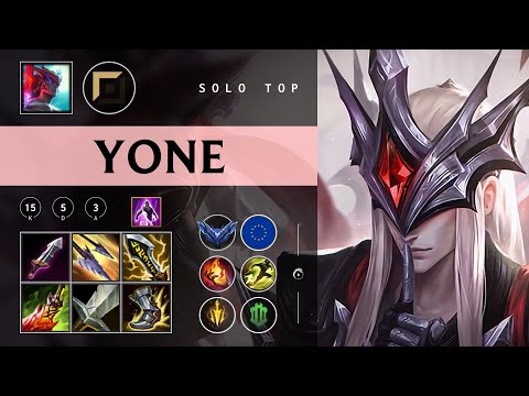 Yone Top vs Fiora - EUW Diamond Patch 26.01