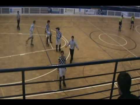 Goles del HC Compostela - Booling Oviedo sector norte junior 2009/10