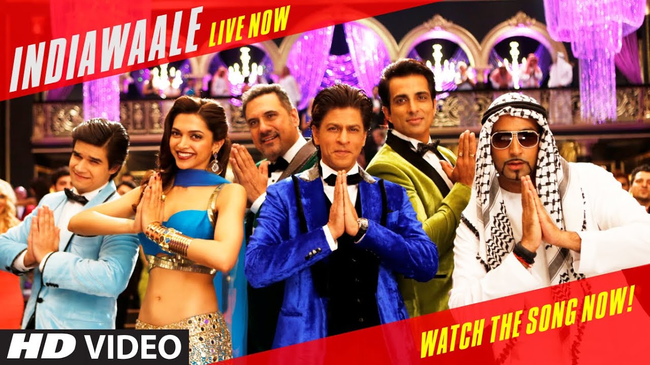 Indiawaale Lyrics  | Happy New Year | Shahrukh Khan, Deepika Padukone | Vishal, KK, Shankar Mahadevan, Neeti Mohan | Vishal-Shekhar