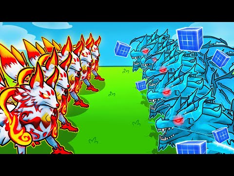 5 AWAKENED Kitsune vs 5 AWAKENED Control..